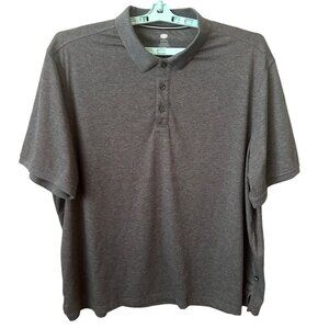 Berkley Jensen Gray Men's Polo Golf Shirt Size XXXL